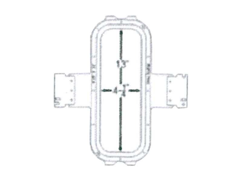 Telaio magnetico 11x33 con attacco Tajima